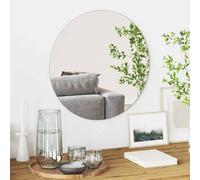 vidaXL Wall Mirror Round Ø 50 cm Tempered Glass