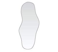 vidaXL Wall Mirror Silver 100x45 cm