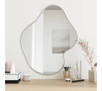 vidaXL Wall Mirror Silver 60x50 cm