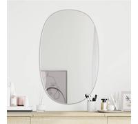 vidaXL Wall Mirror Silver 70x45 cm