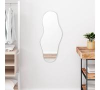 vidaXL Wall Mirror Silver 80x35 cm