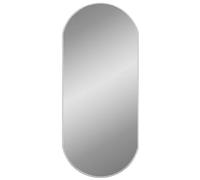 vidaXL Wall Mirror Silver 80x35 cm Oval