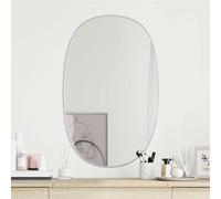 vidaXL Wall Mirror Silver 80x50 cm