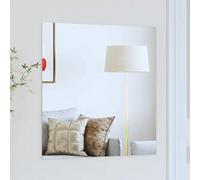 vidaXL Wall Mirror Square 60 x 60 cm Tempered Glass