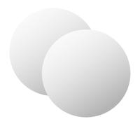 vidaXL Wall Mirrors 2 pcs 50 cm Round Glass