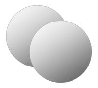 vidaXL Wall Mirrors 2 pcs 70 cm Round Glass UK HOT