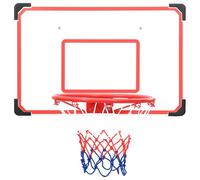 vidaXL Wall Mounted Basketball Backboard Set Five Piece Home Indoor Kids Sportin