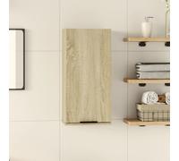 vidaXL Wall-mounted Bathroom Cabinet Sonoma Oak 32x20x67 cm