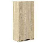 vidaXL Wall-mounted Bathroom Cabinet Toilet Vanity Unit Cupboard Sonoma Oak