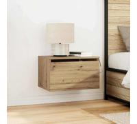 vidaXL Wall-mounted Bedside Cabinet 2 pcs Artisan Oak 50 x 36 x 30 cm