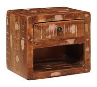 Wall-mounted Beside Cabinet with Drawer with Shelf with Storage Bedside vidaXL