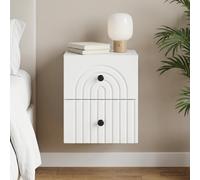 VidaXL Wall-Mounted Bedside Cabinet White 33 X 34.5 X 40 Cm