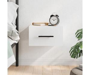 Vidaxl Wall-Mounted Bedside Cabinet White 35X35X20 Cm Wall-Mounted Bedside Cabinets