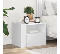 Wall-mounted Bedside Cabinets Floating Cabinet Hanging Bed Cabinet vidaXL