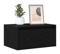 Wall Mounted LED Bedside Cabinet Floating Nightstand Side Table LED Lights Unit