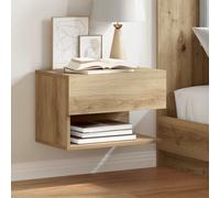 vidaXL Wall-mounted Bedside Cabinets 2 pcs Artisian Oak