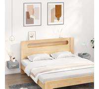 vidaXL Wall-mounted Bedside Cabinets 2 pcs Grey Sonoma 35x35x20 cm