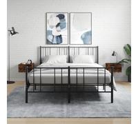 Vidaxl Sideboard 2 Pcs, Kitchen Cabinet With Shelves, Buffet With Wood Legs, Cupboard For Hallway, Scandinavian, Grey Sonoma Engineered Wood, Brown