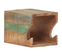 vidaXL Wall Mounted Bicycle Rack 35x25x25 cm Solid Reclaimed Wood