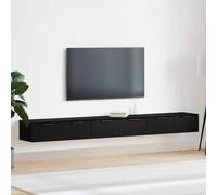 2x Wall Cabinets Engineered Wood Wall Floating Cabinet Multi Colours vidaXL
