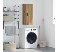 vidaXL Wall Mounted Cabinet Artisan Oak 34.5 x 34 x 90 cm