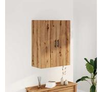 vidaXL Wall Mounted Cabinet Artisan Oak 69.5x34x90 cm cabinet hanging cabinet