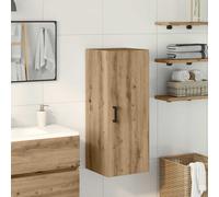 vidaXL Wall Mounted Cabinet Artisian Oak 34.5x34x90 cm Engineered Wood