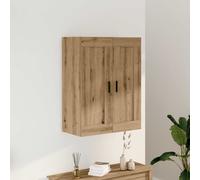 vidaXL Wall Mounted Cabinet Artisian Oak 69.5x34x90 cm Engineered Wood