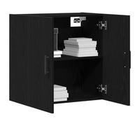 vidaXL Wall Cabinet Black oak 60 x 31 x 60 cm Engineered Wood
