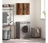 vidaXL Wall-Mounted Cabinet Old Wood 60 x 31 x 60 cm Engineered Wood