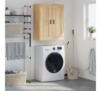 Vidaxl Wall Mounted Cabinet Sonoma Oak 69.5X34X90 Cm Engineered Wood