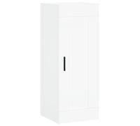 vidaXL Wall Mounted Cabinet Storage Cabinet Side Cabinet White Engineered Wood