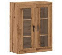 vidaXL Wall Mounted Cabinet Wall Cupboard Hanging Storage Cabinet Artisan Oak