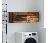 vidaXL Wall-Mounted Cabinet Wall-mounted Old Wood 100 x 36.5 x 35 cm