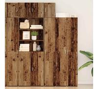 vidaXL Wall-Mounted Cabinet Wall-mounted Old Wood 30 x 42.5 x 39.5 cm