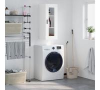 vidaXL Wall Mounted Cabinet White 34.5x34x90 cm