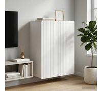 VidaXL Wall-Mounted Cabinet White 66 X 34.5 X 92 Cm Engineered Wood
