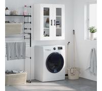 vidaXL Wall Mounted Cabinet White 69.5x34x90 cm
