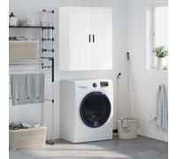 vidaXL Wall Mounted Cabinet White 69.5x34x90 cm