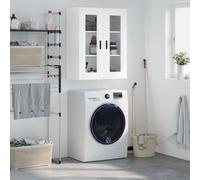 vidaXL Wall Mounted Cabinet White 69.5x34x90 cm
