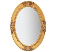 vidaXL Wall Mirror Baroque Style 50x70 cm Gold UK GF0
