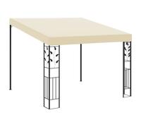 Vidaxl - Wall-mounted Gazebo 3x3x2.5 m Cream Cream