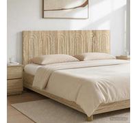 VidaXL Wall-Mounted Headboard ALKMAAR Sonoma Oak Engineered Wood