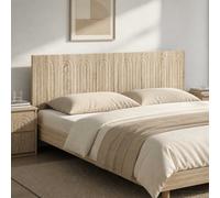 VidaXL Wall-Mounted Headboard ALKMAAR Sonoma Oak Engineered Wood