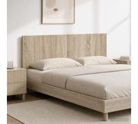 VidaXL Wall-Mounted Headboard ARNHEM Sonoma Oak Engineered Wood