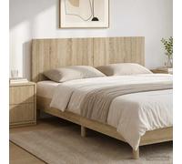 VidaXL Wall-Mounted Headboard ARNHEM Sonoma Oak Engineered Wood