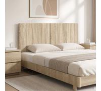 VidaXL Wall-Mounted Headboard BREDA Sonoma Oak Engineered Wood