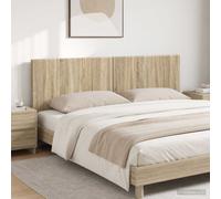VidaXL Wall-Mounted Headboard BREDA Sonoma Oak Engineered Wood