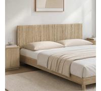 VidaXL Wall-Mounted Headboard EDE Sonoma Oak Engineered Wood