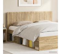 VidaXL Wall-Mounted Headboard EDE Sonoma Oak Engineered Wood
